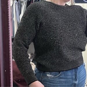 Pronto Uomo Charcoal Knit Sweater